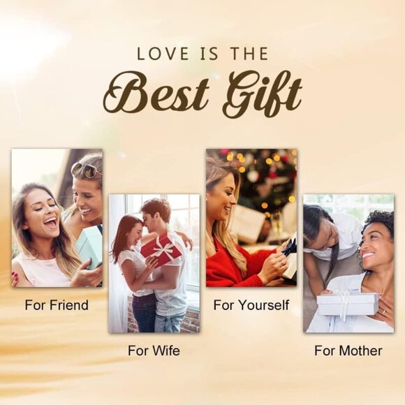 14K White Gold Over Silver Opal Moissanite Halo Chain Bracelet for Women - Picture 6 of 7